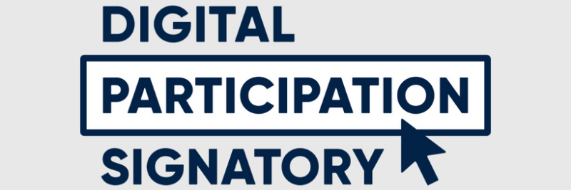 Digital Participation Charter Signatory