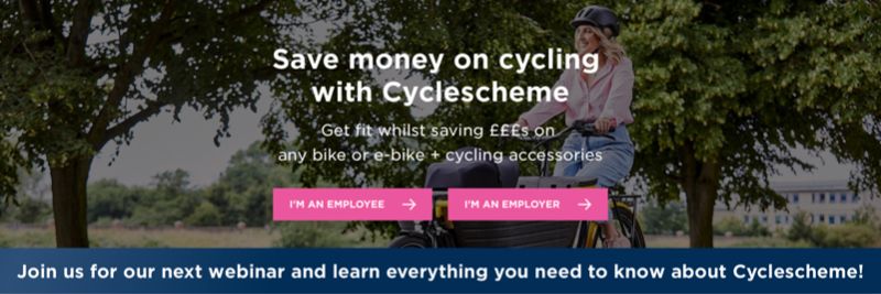 Advert for cyclescheme