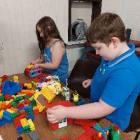 building with duplo