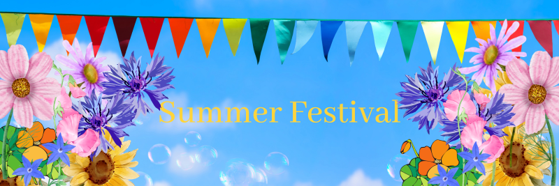summer festival banner