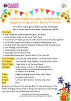 Garve Summer Festival Programme
